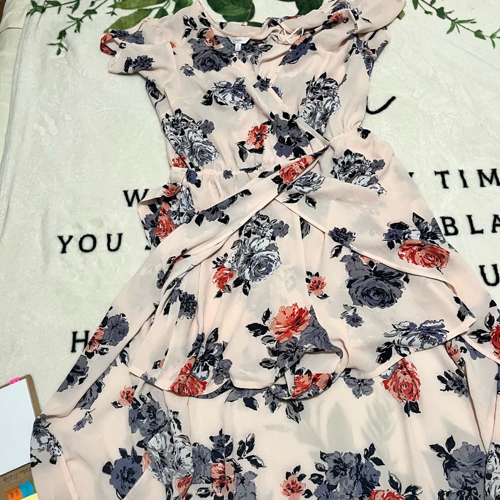 Floral Maxi with Shorts